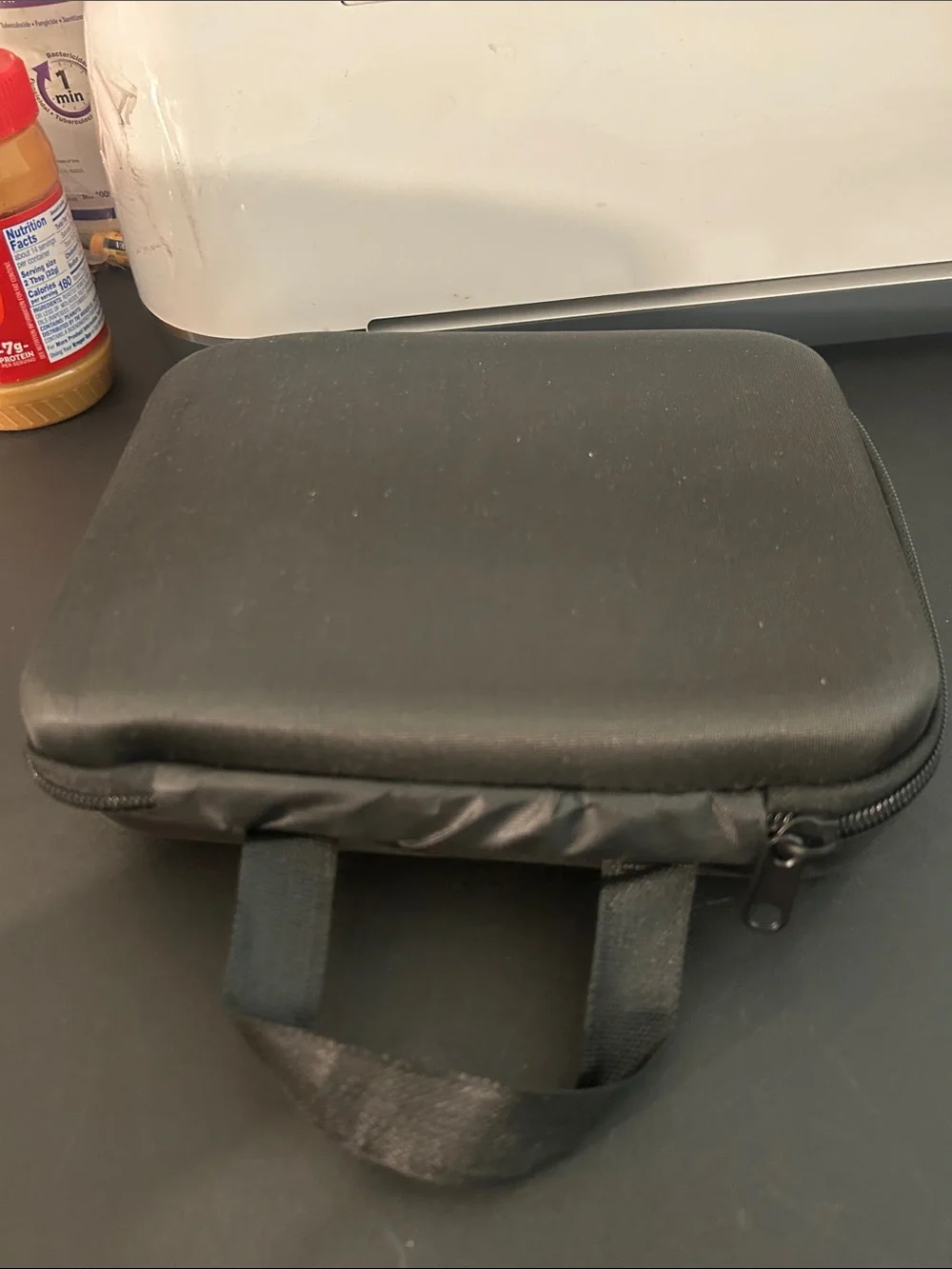 Compact Foldable Black Drone with Remote Controller